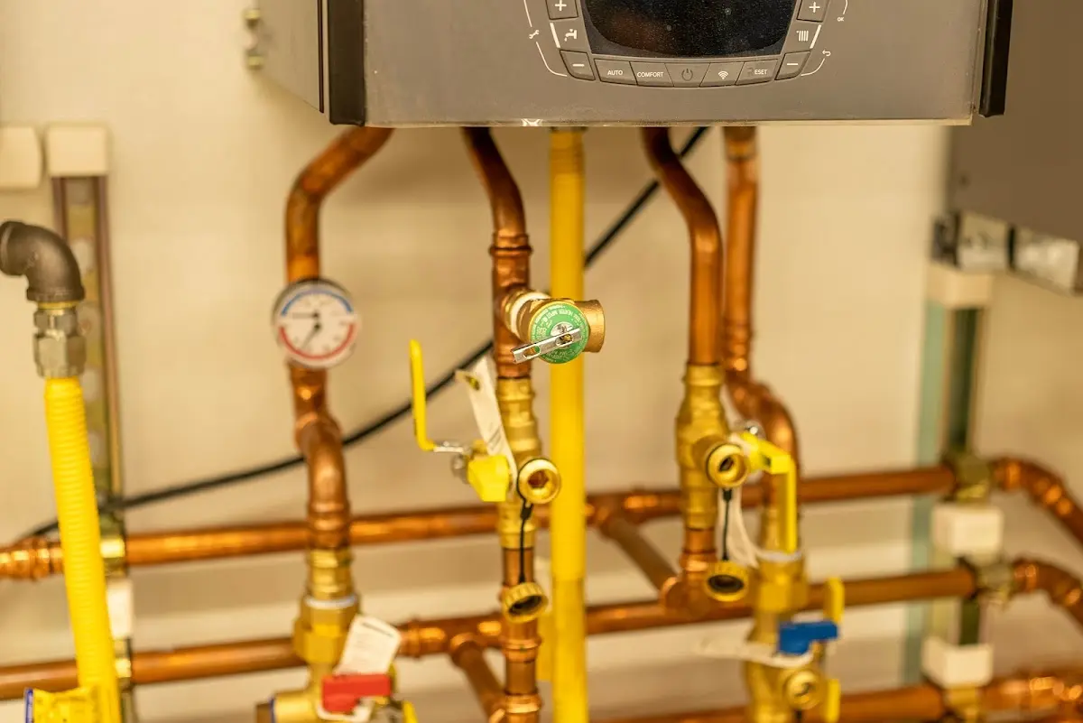 Licensed technician providing Backflow Prevention for a homeowner in Anderson